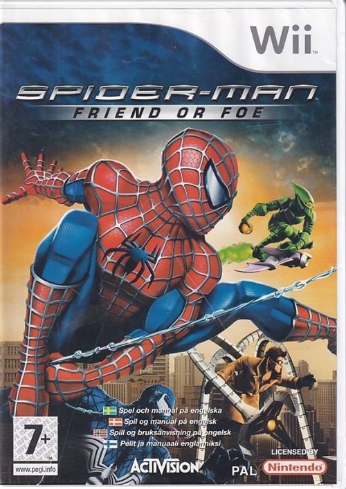 Spider-Man Friend Or Foe - Wii (B Grade) (Used) (Eng) 